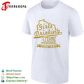 Girls Drinking Team Milwaukee Outdrink the Boys T-shirt