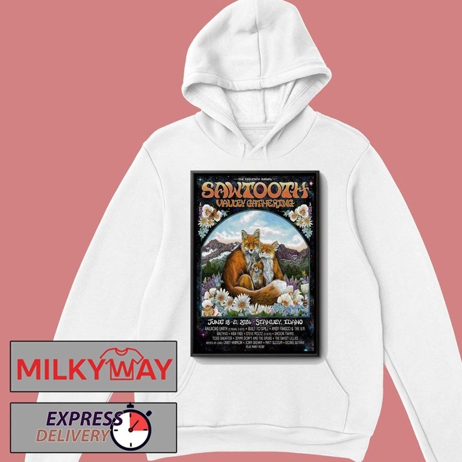 Sawtooth Valley Gathering Stanley ID 6 18-6 21 2026 Poster shirt