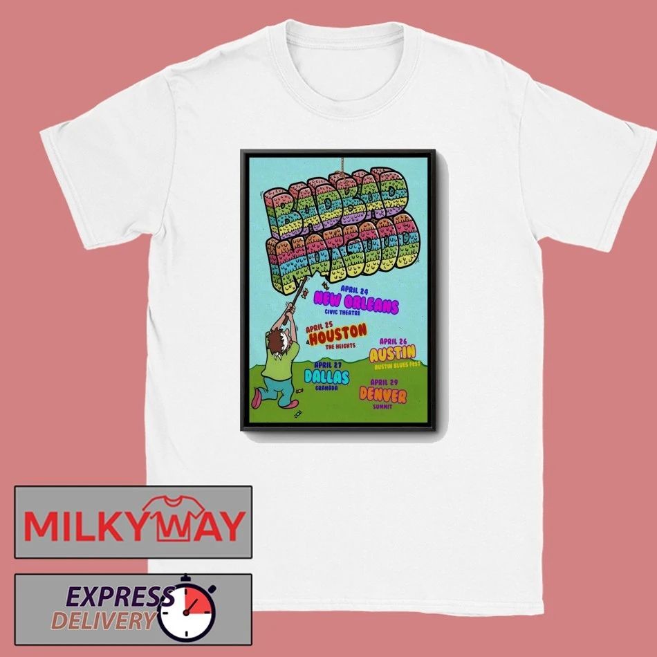 BadBadNotGood US April 2026 Tour Poster shirt