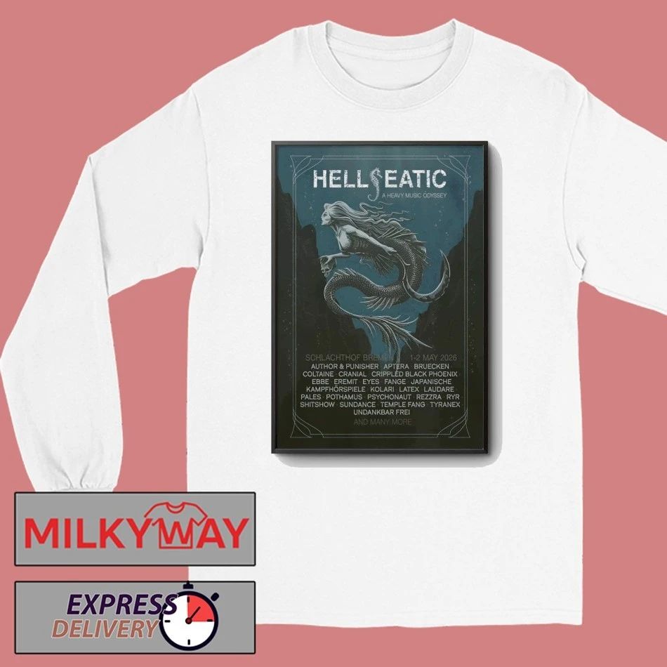 Hellseatic 5 1-5 2 2026 Schlachthof Bremen Poster shirt