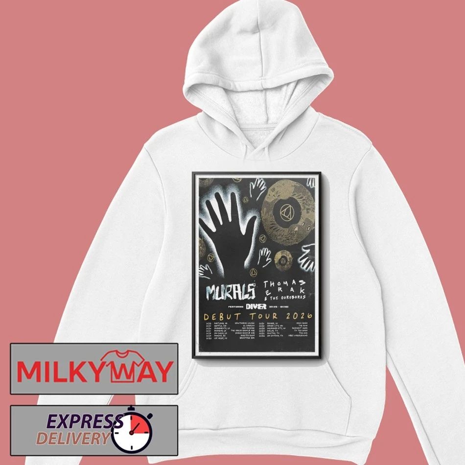 Murals Debut 2026 Shows Poster shirt