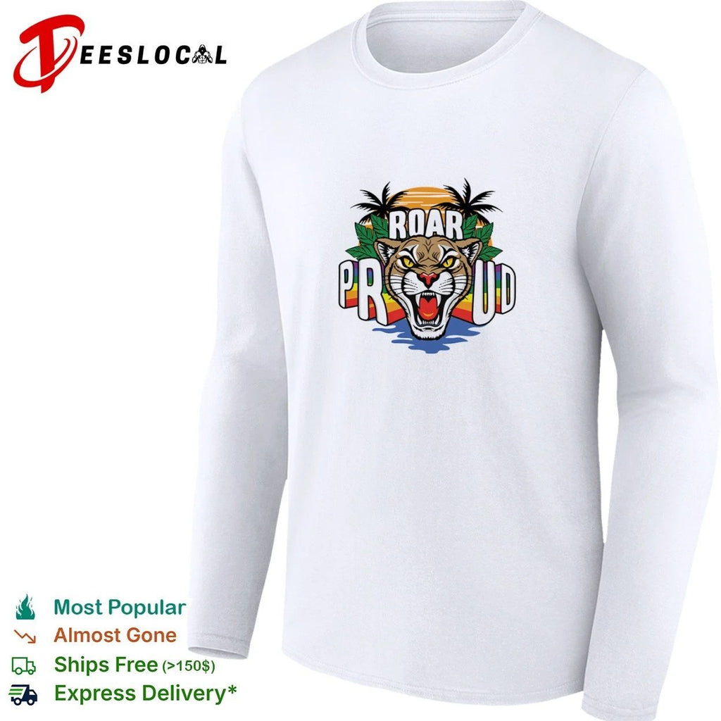 Roar Proud Florida Panthers Pride Night T-shirt