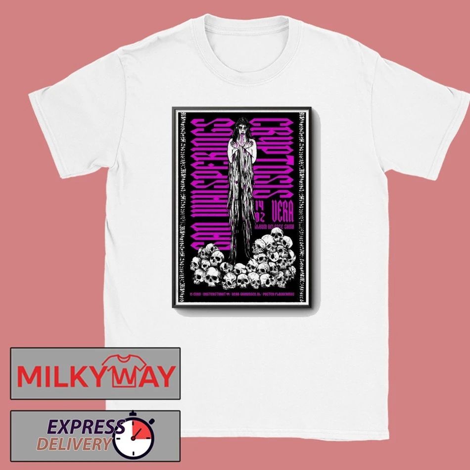 Sad Whisperings With Cryptosis In Groningen NL On Feb 14 2026 Poster shirt