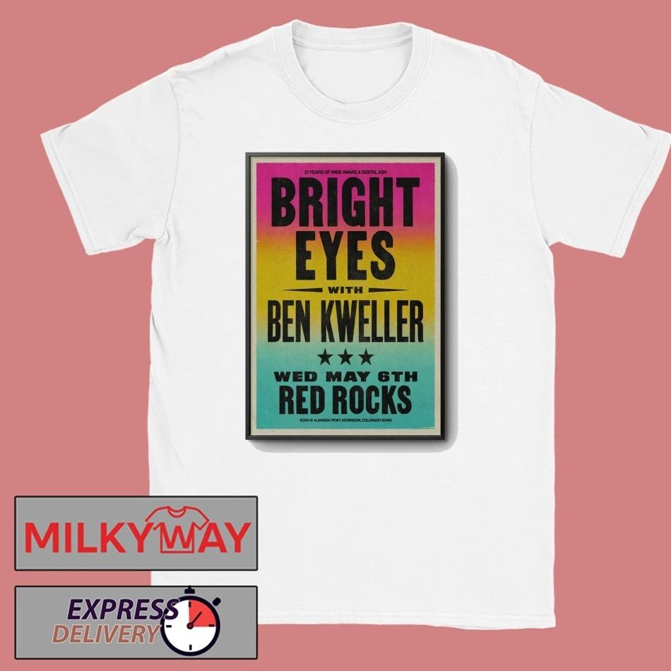 Bright Eyes May 6 2026 In Morrison, CO Tour Poster shirt