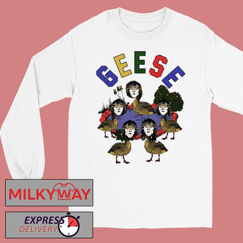 Vintage Surreal Goose Illustration shirt