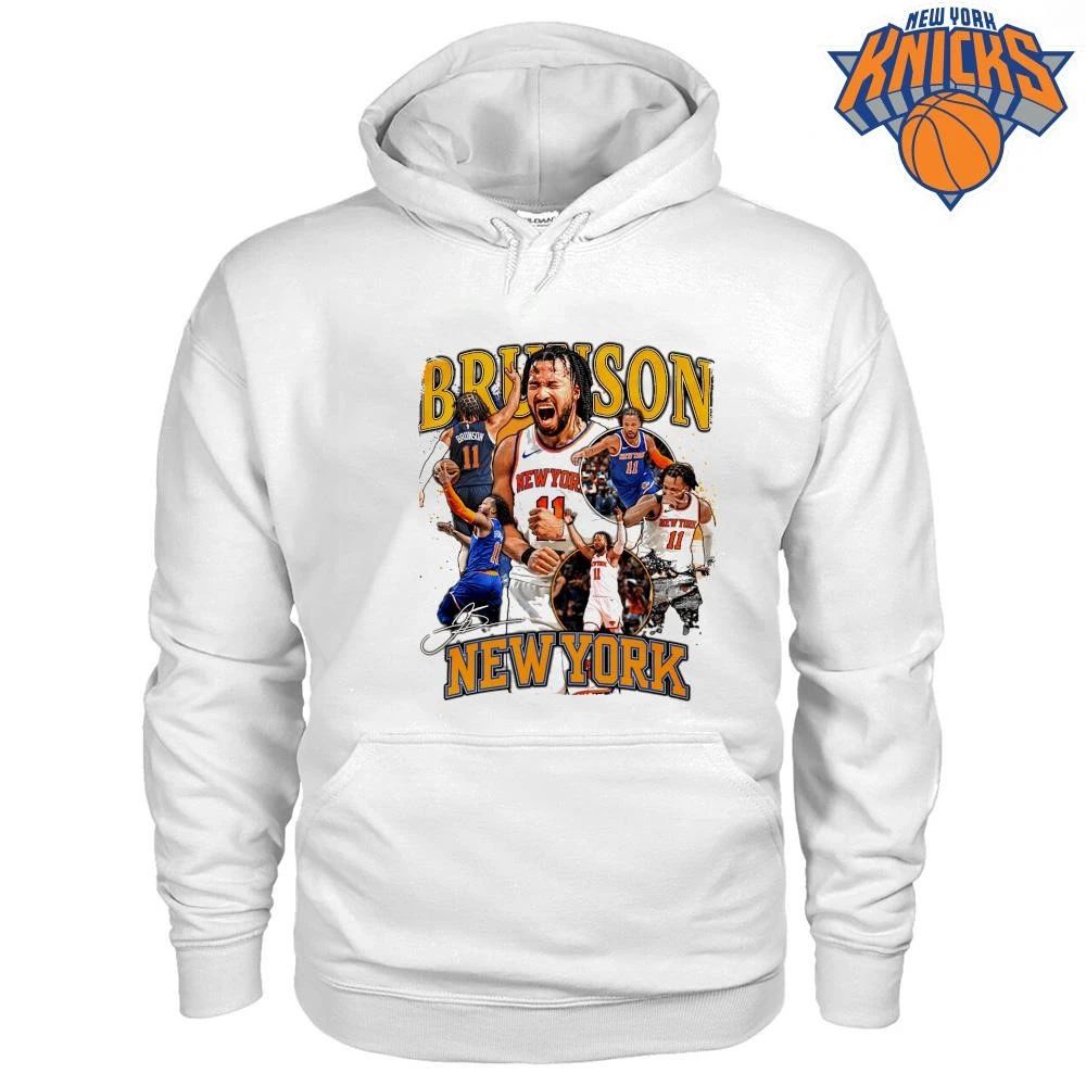 Jalen Brunson New York Knicks Signature Graphic Bootleg Retro Vintage NBA Finals 2026 Shirt