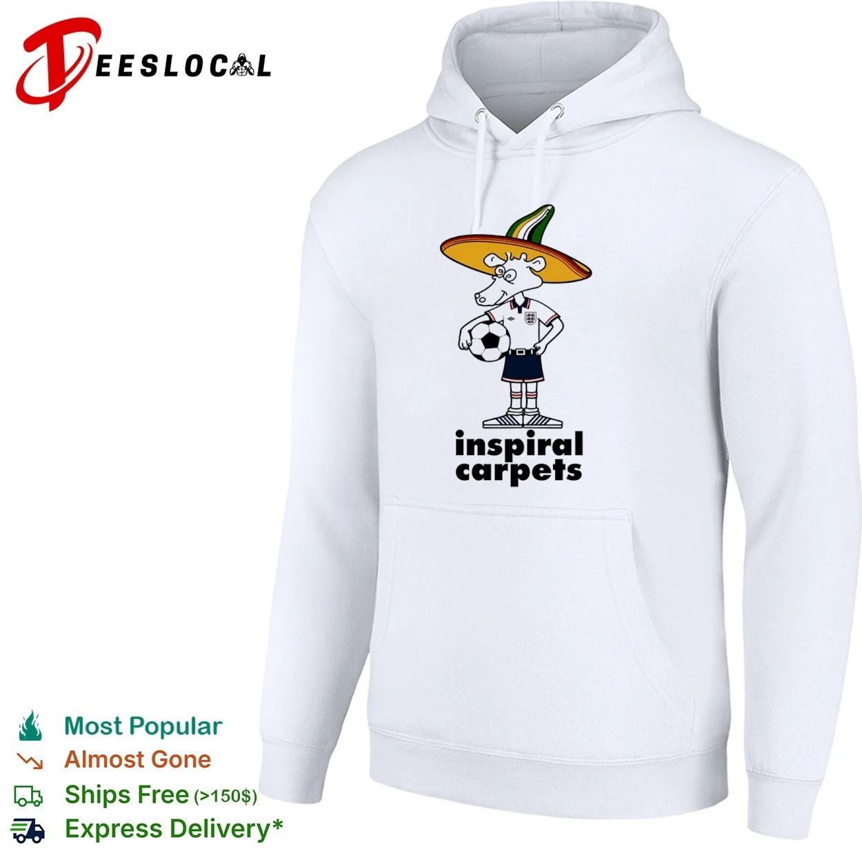 Inspiral Carpets Mascot Madchester Indie Rock T-shirt