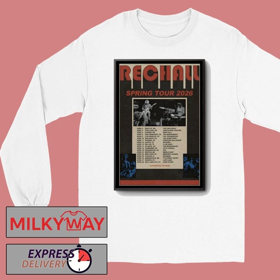 Rec Hall 2026 Spring Tour Poster shirt