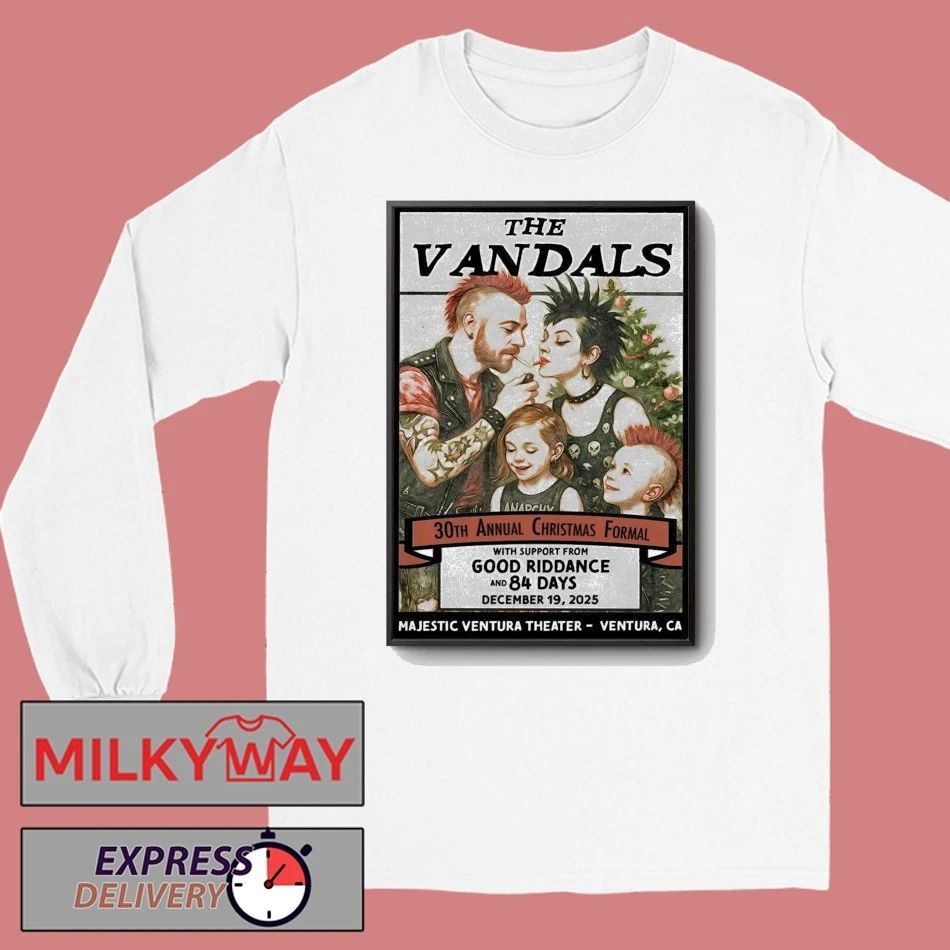 The Vandals Event Ventura CA On Dec 19 2025 Poster shirt