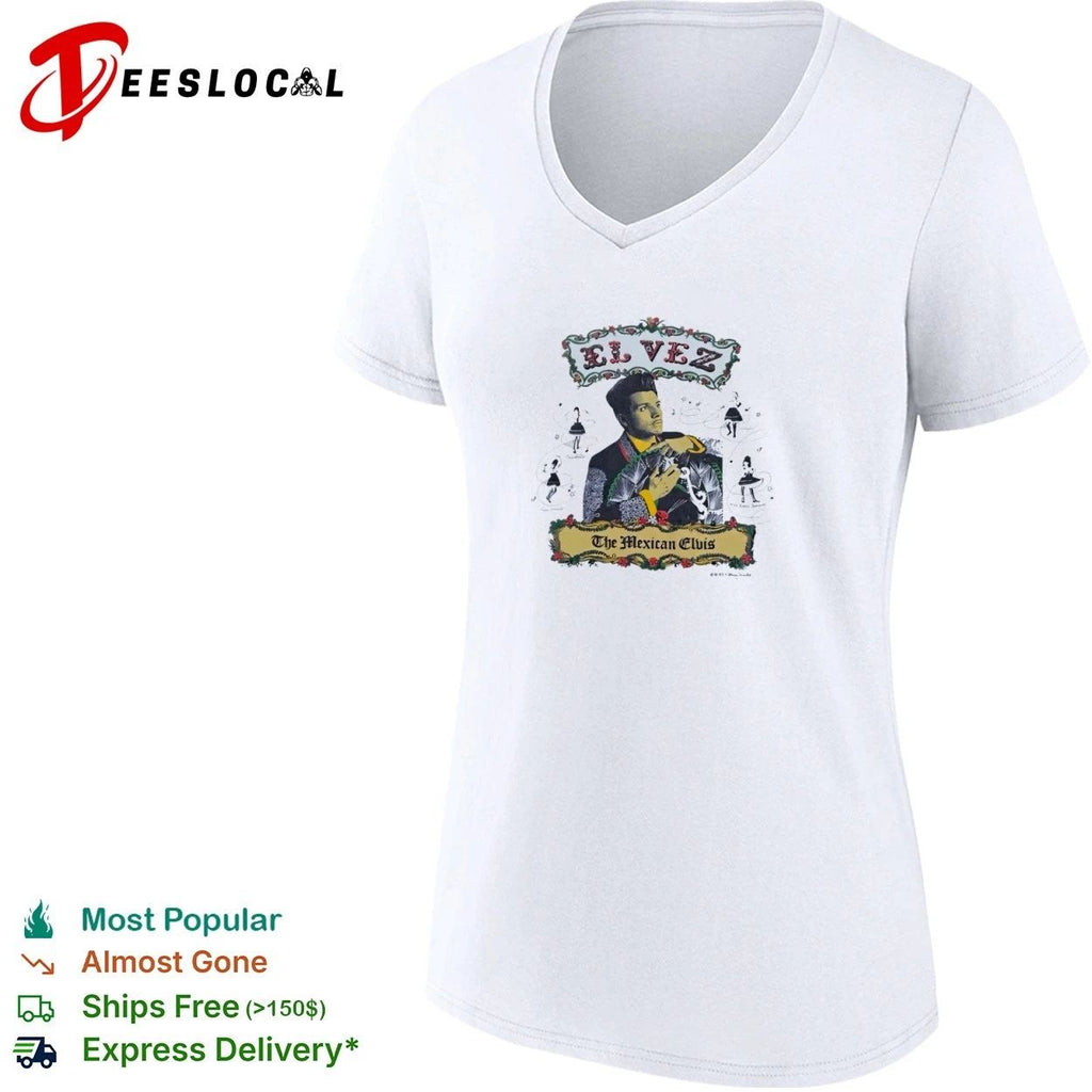 El Vez The Mexican Elvis Robert Lopez T-shirt