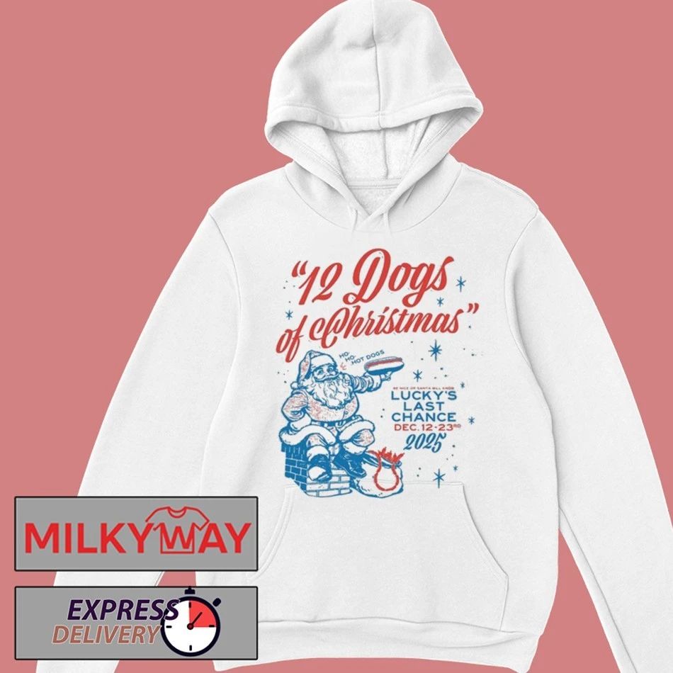 Lucky’s Last Chance Dec 12-23 2025 12 Dogs Of Christmas Shirt