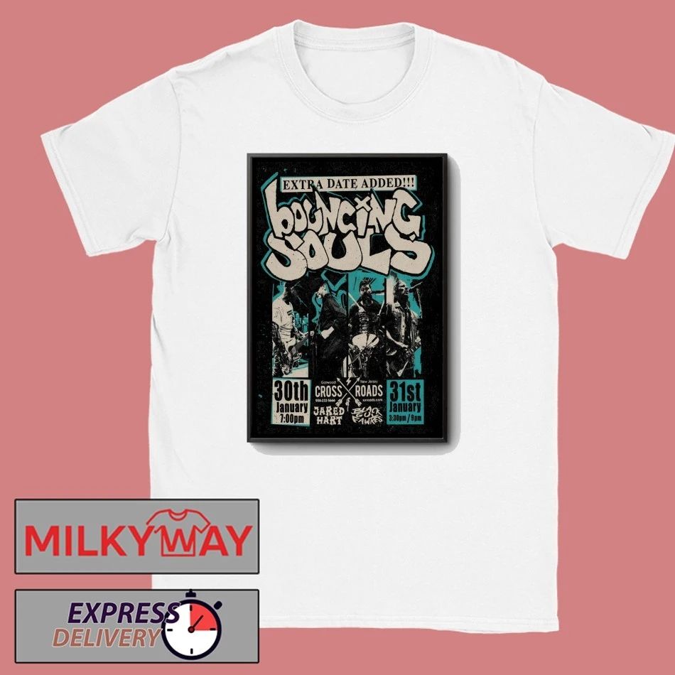 The Bouncing Souls 1 30-1 31 2026 Garwood NJ Poster shirt