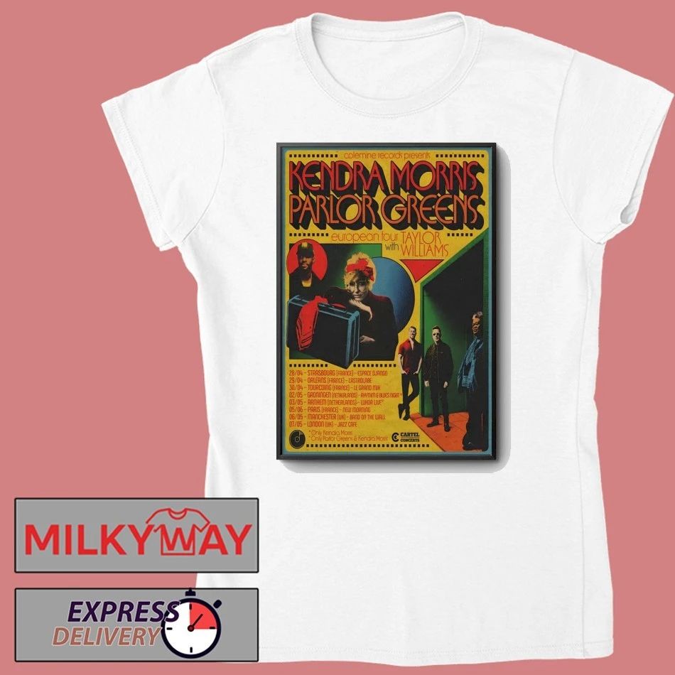 Kendra Morris And Parlor Greens Alert 2026 Shows Poster shirt