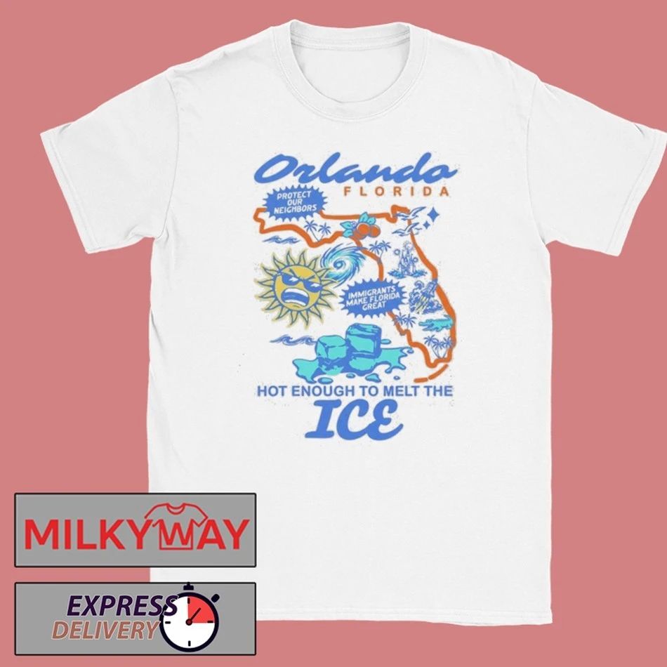 Orlando, FL Hot Enough To Melt The ICE Shirt
