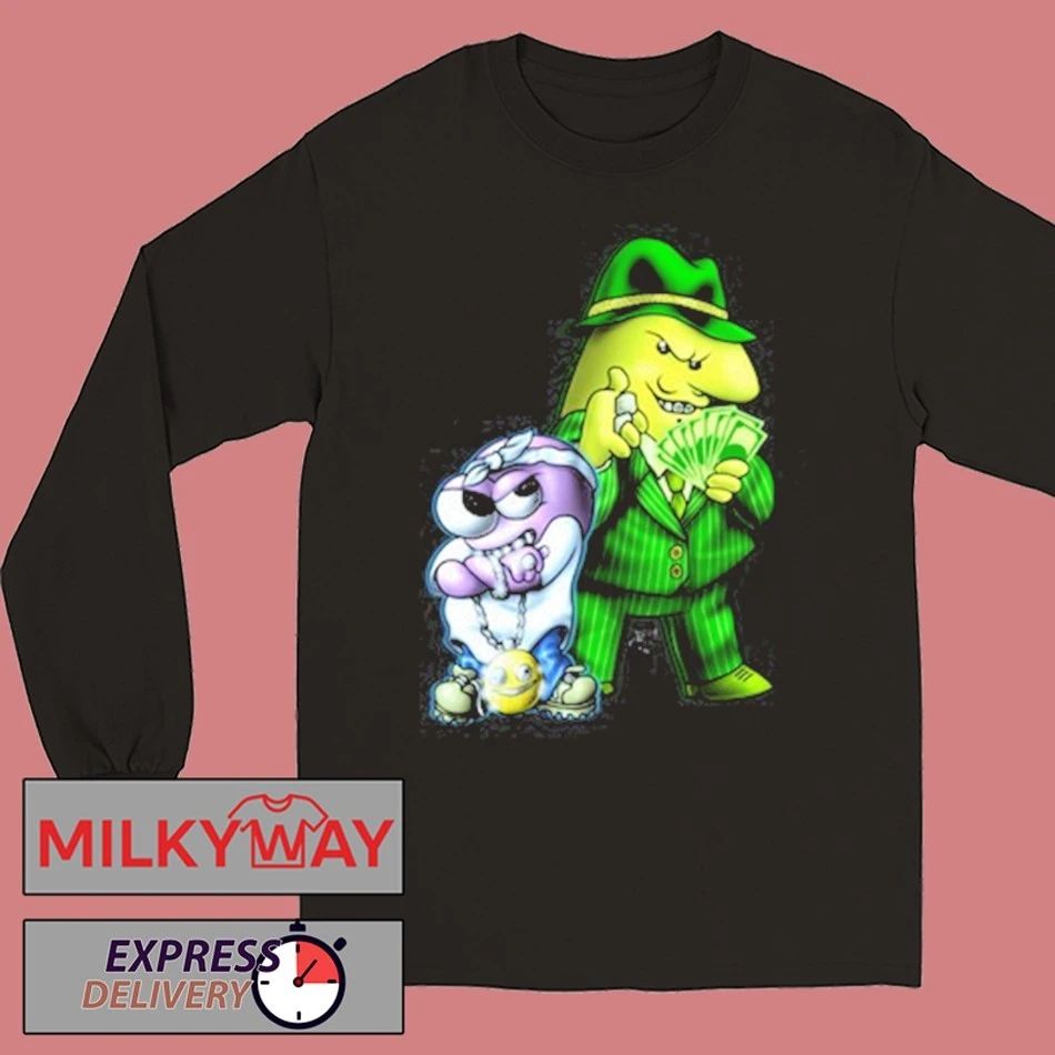 Pim and charlie cool gangsta friends smiling friends shirt