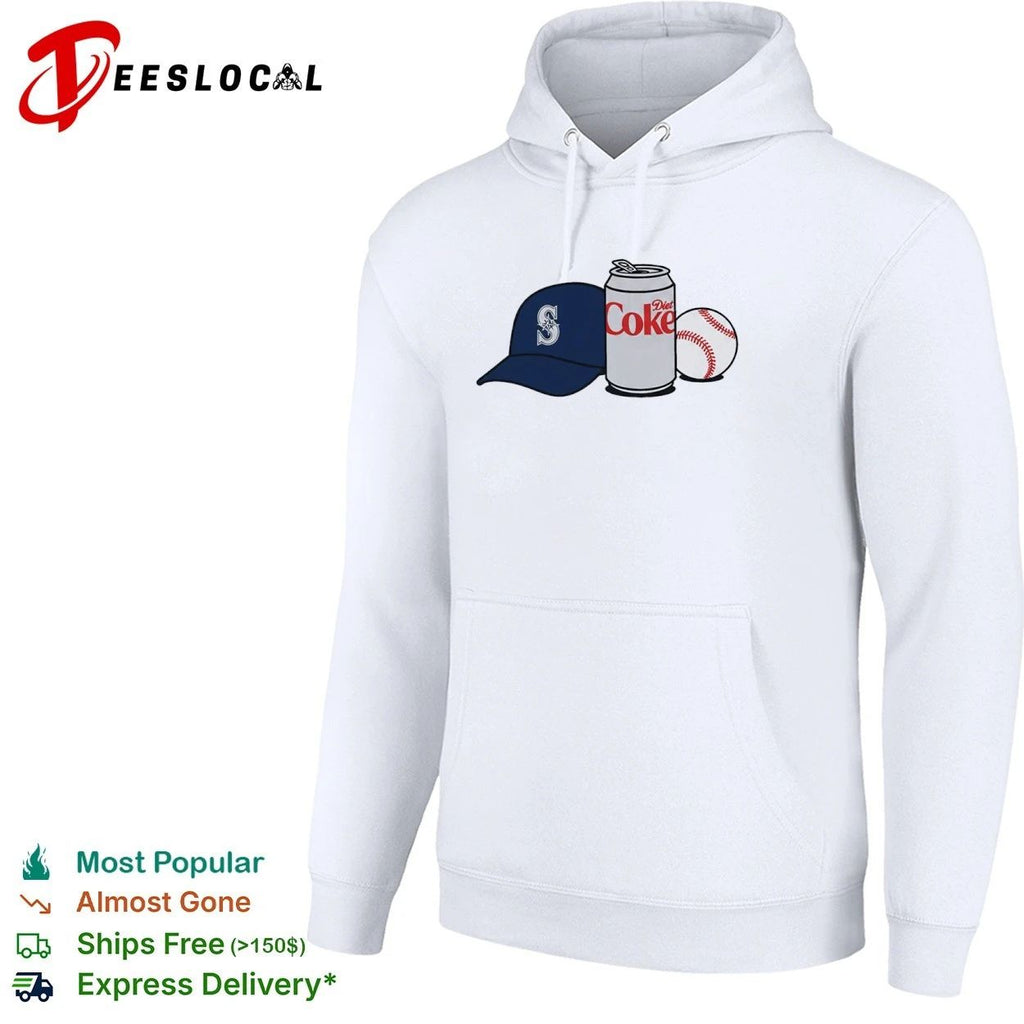 Seattle Mariners Diet Coke Baseball 2026 Mariners T-shirt