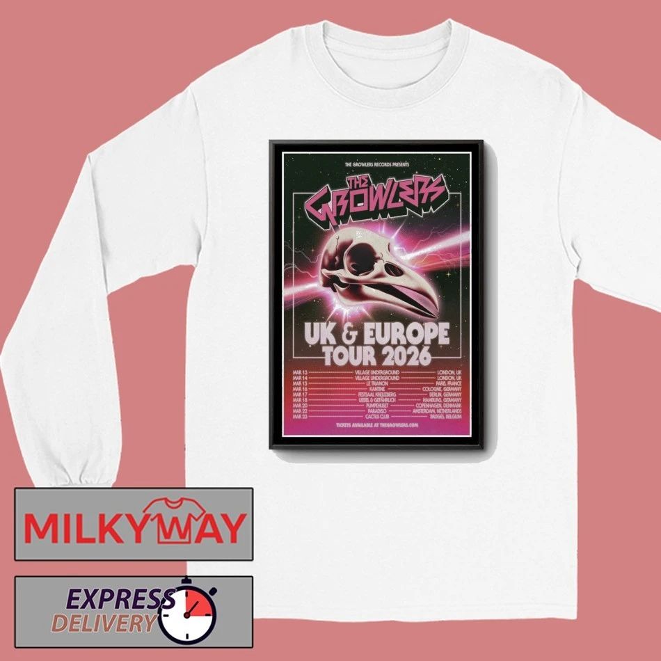 The Growlers Fall Tour Dates 2026 Poster shirt