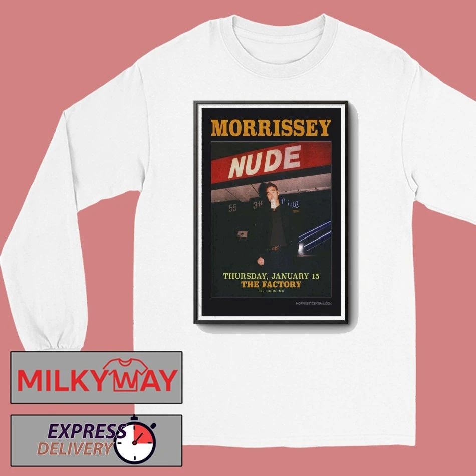Morrissey ST. Louis Poster 1.15.2026 shirt