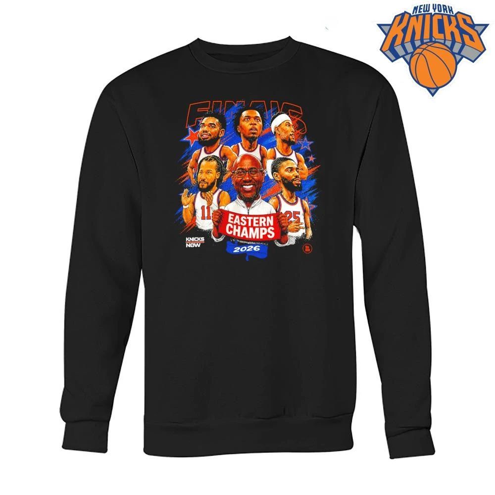 New York Knicks NBA Eastern Conference Champions 2026 Finals Graphic T Shirt