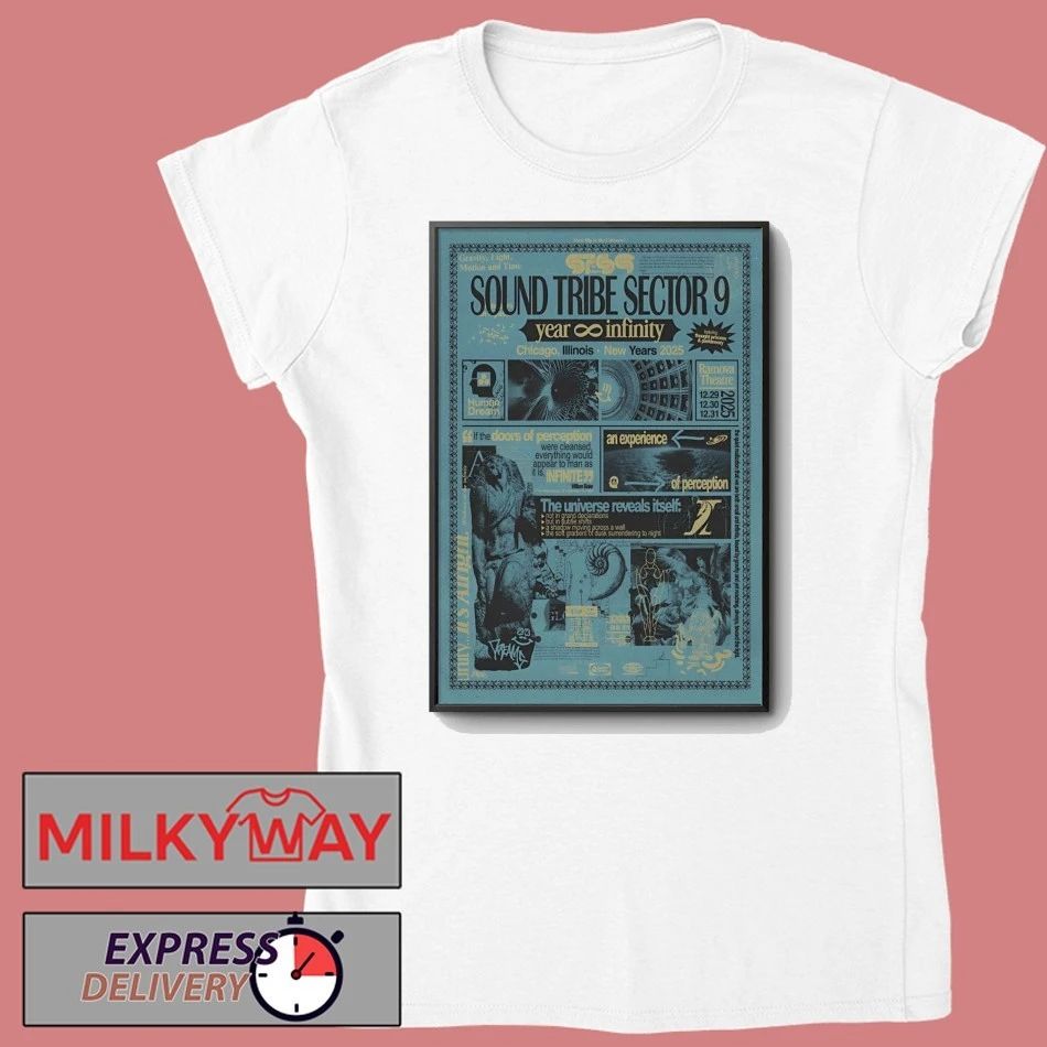 STS9 12 29-12 31 2025 Chicago IL Poster shirt