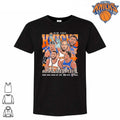 New York Knicks Players Team Graphic Skyline Statue of Liberty Vintage Retro Caricature NBA Finals 2026 Shirt