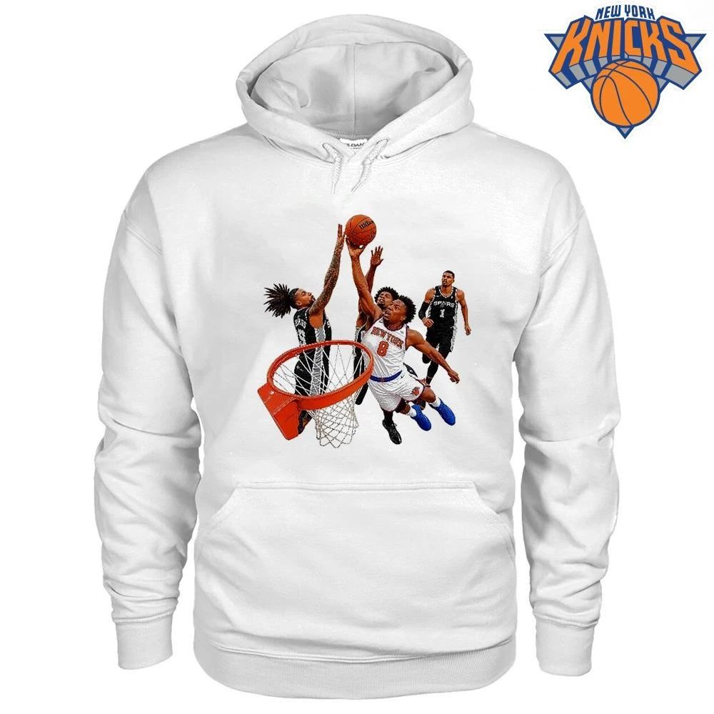 New York Knicks vs San Antonio Spurs Basketball Action NBA Finals 2026 Shirt
