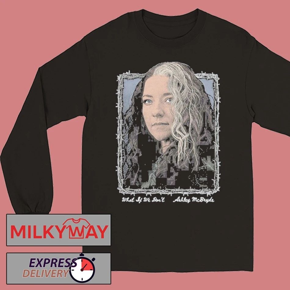 Ashley McBryde Black What If We Don’t Photo Shirt