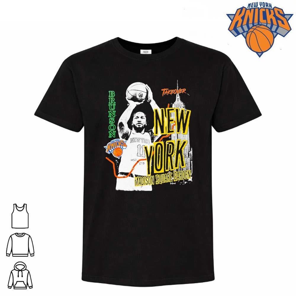 Jalen Brunson Brunson Burner Madison Square Garden New York NBA Finals 2026 Shirt