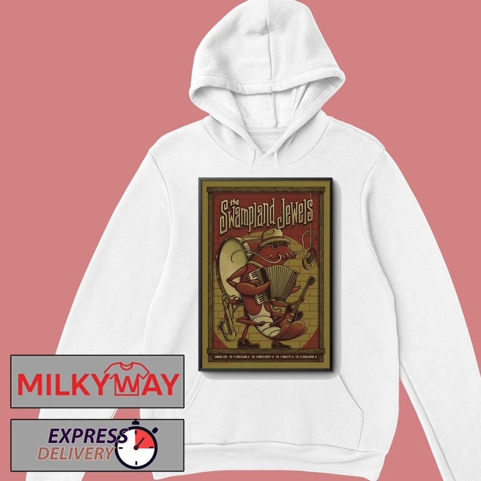The Swampland Jewels Feb 13 2026 Rock Island IL Poster shirt