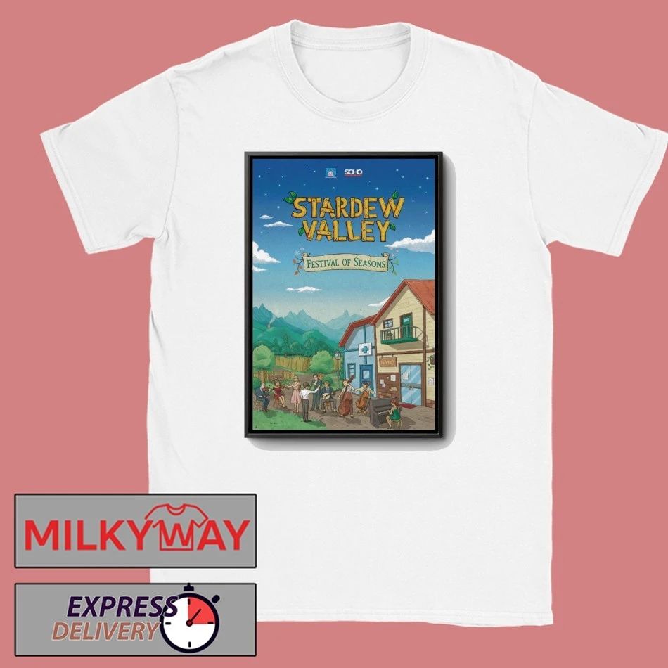 Stardew Valley Festival of Seasons Poster shirt