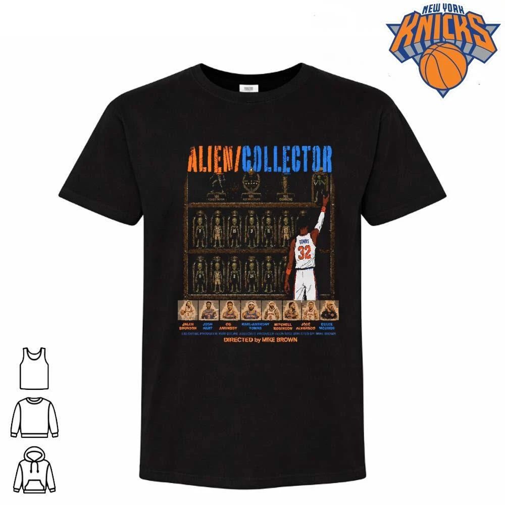 New York Knicks Champions NBA 2026 Alien Collector Shirt