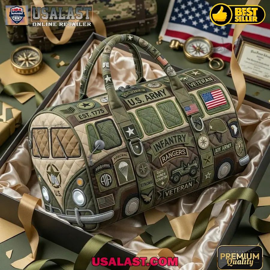 US Army Premium Travel Duffle Bag