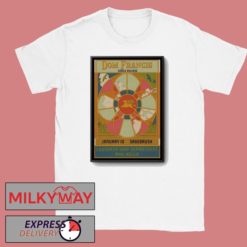 Dom Francis 1.10.2026 Austin TX Poster shirt