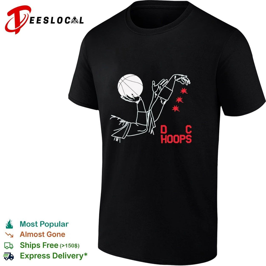 DC Hoops Fresh District Basketball Streetball T-shirt