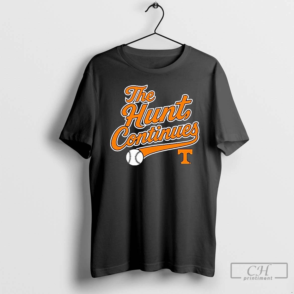 Classic Tennessee Volunteers Baseball The Hunt Continues Ornaments T Shirts