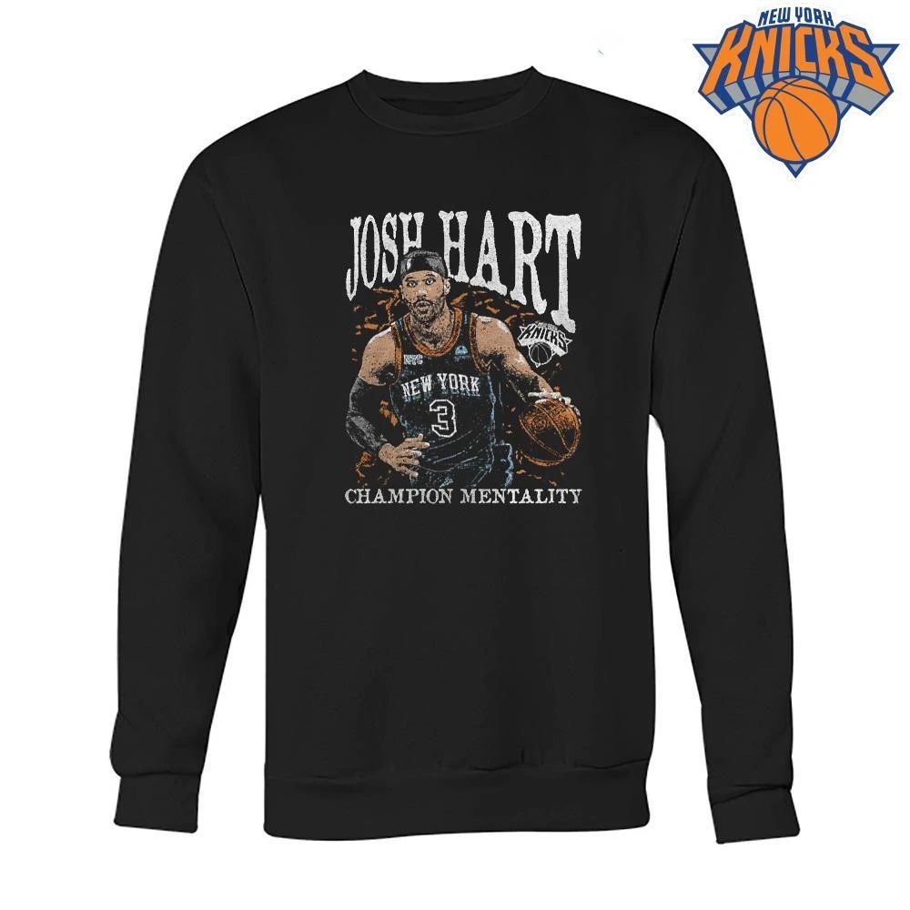 Josh Hart Champion Mentality New York Knicks Vintage Basketball Graphic Shirt