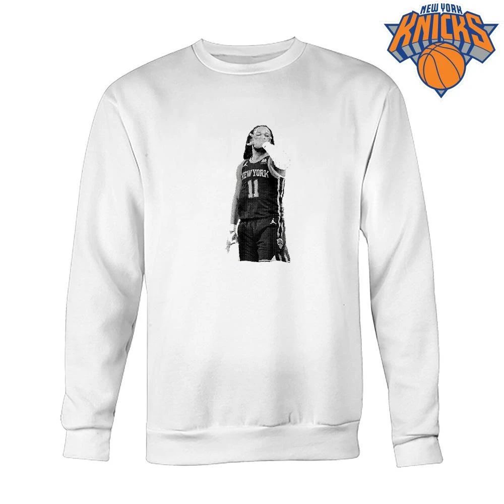 Jalen Brunson Three Point Celebration New York Knicks Basketball Shirt