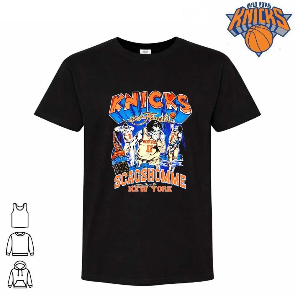 New York Knicks 2026 Finals Scagshomme Basketball Graphic Shirt