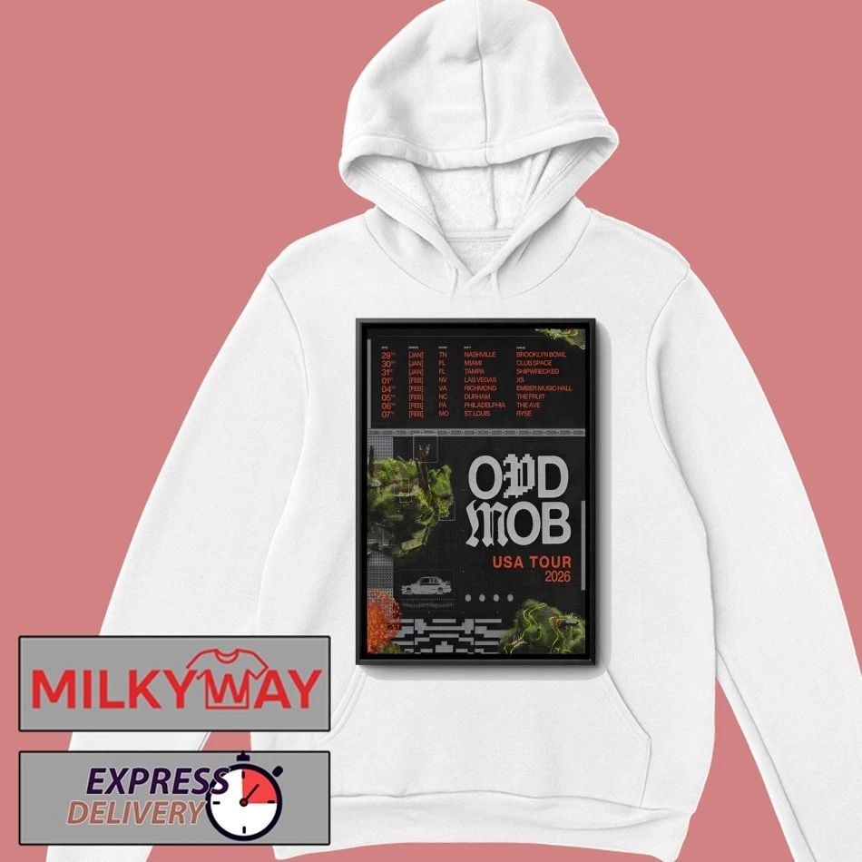Odd Mob Tour America 2026 Poster shirt