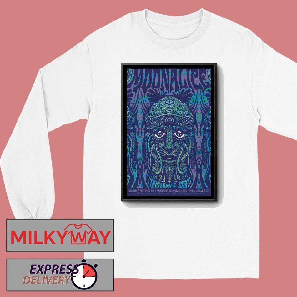 Jan 4 2026 Moonalice Mill Valley, CA Poster shirt
