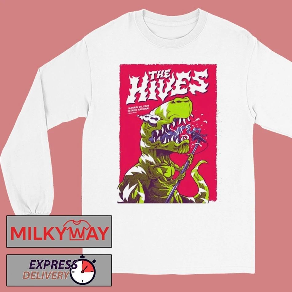 The Hives Jan 25 2026 Estadio Nacional Lima Peru Shirt