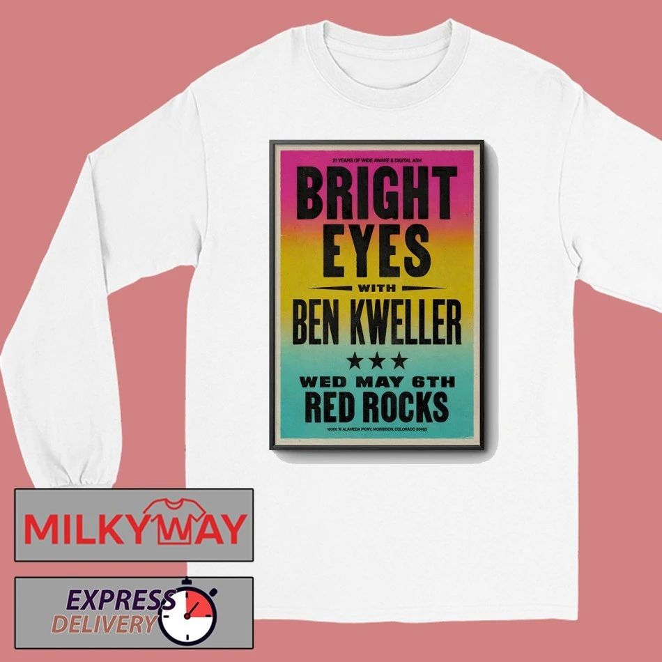 Bright Eyes Morrison CO Event On May 6 2026 Poster shirt