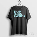 Classic Snap Feeds America Long Sleve T Shirts