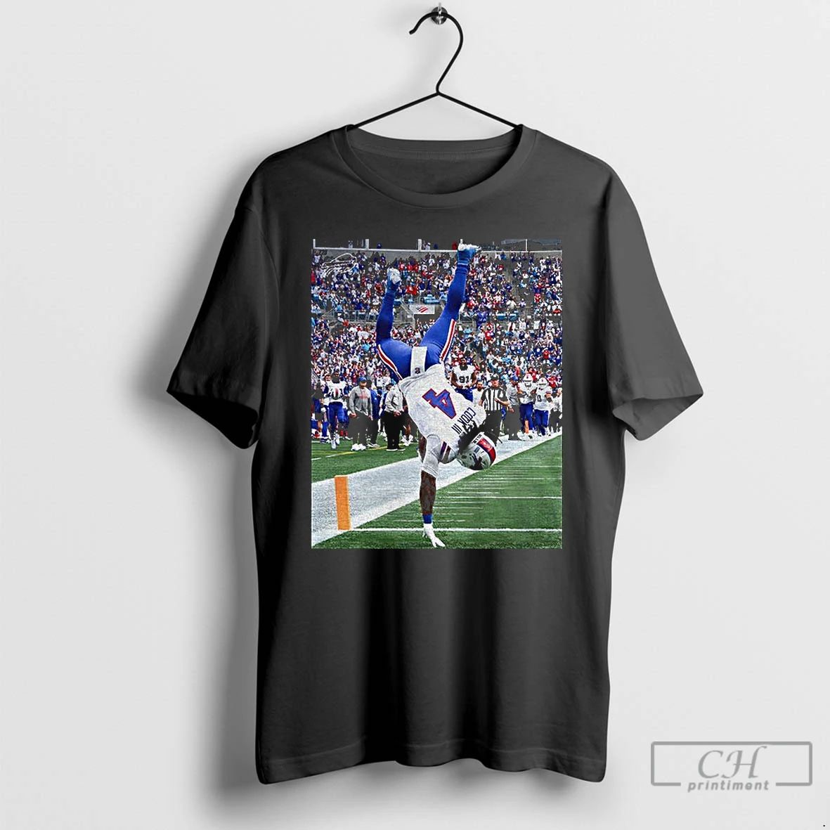 Classic James Cook Flips Buffalo Bill T Shirts
