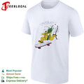 I’m Rad Worker Bart Simpson Where the Hell Is Millstone Unit 2 Cycle 10 Refueling Outage 1990 T-shirt