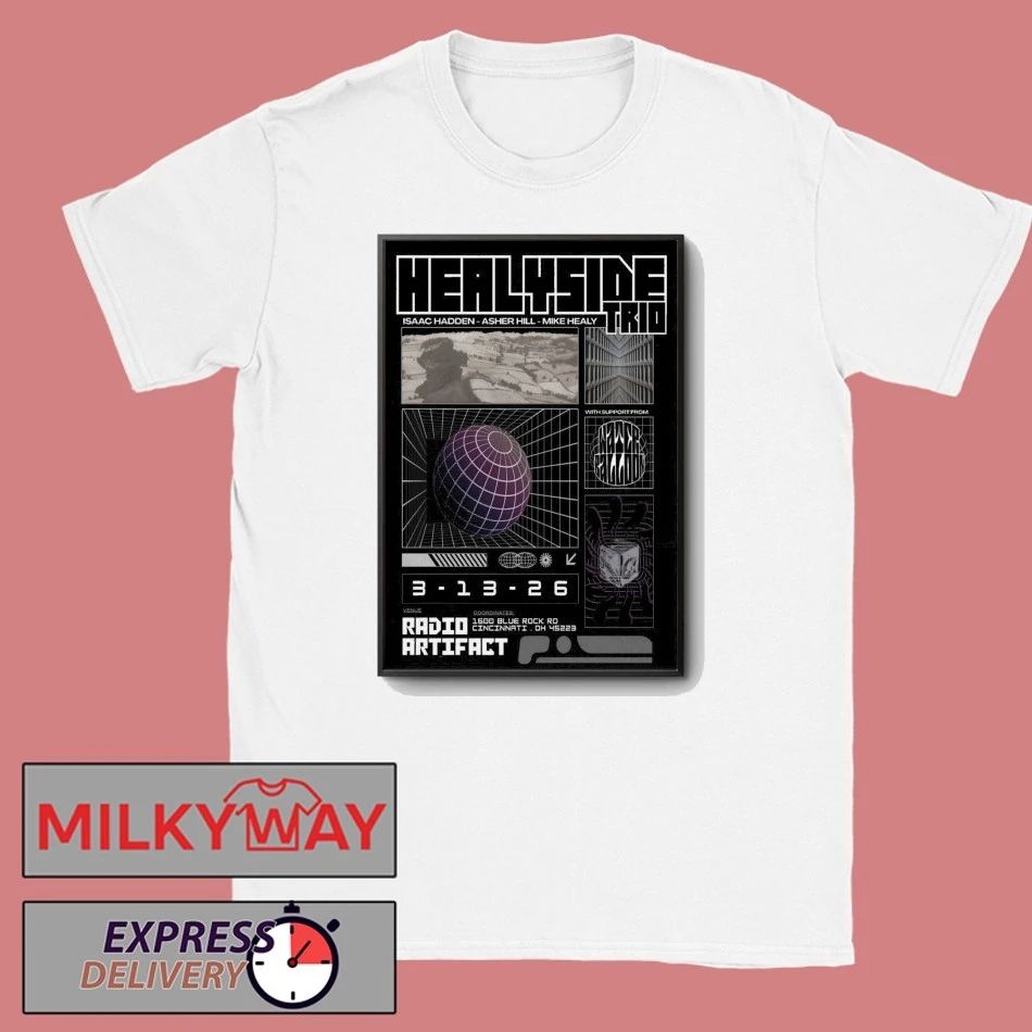 Healyside Trio Cincinnati Event Mar 13 2026 Poster shirt
