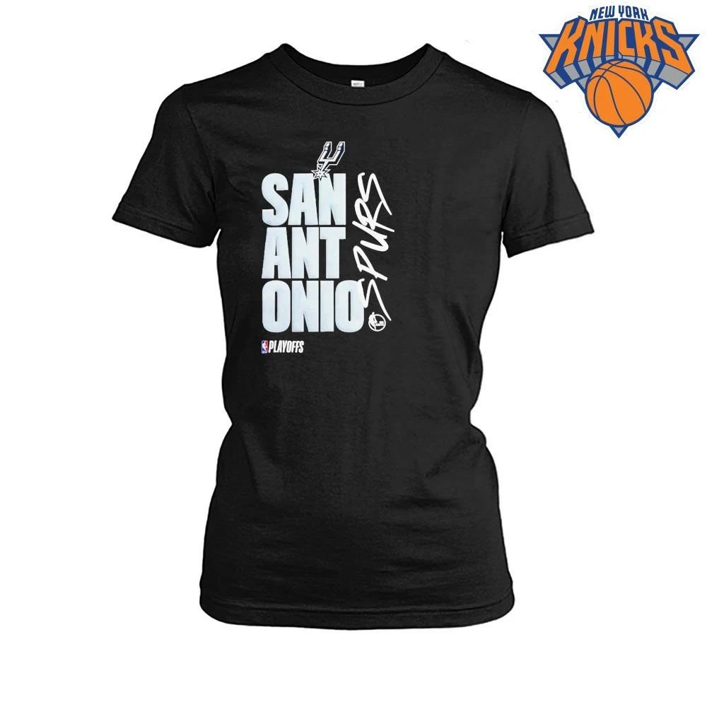 San Antonio Spurs NBA Playoffs San Antonio Spurs Logo Basketball Team Logo T Shirt