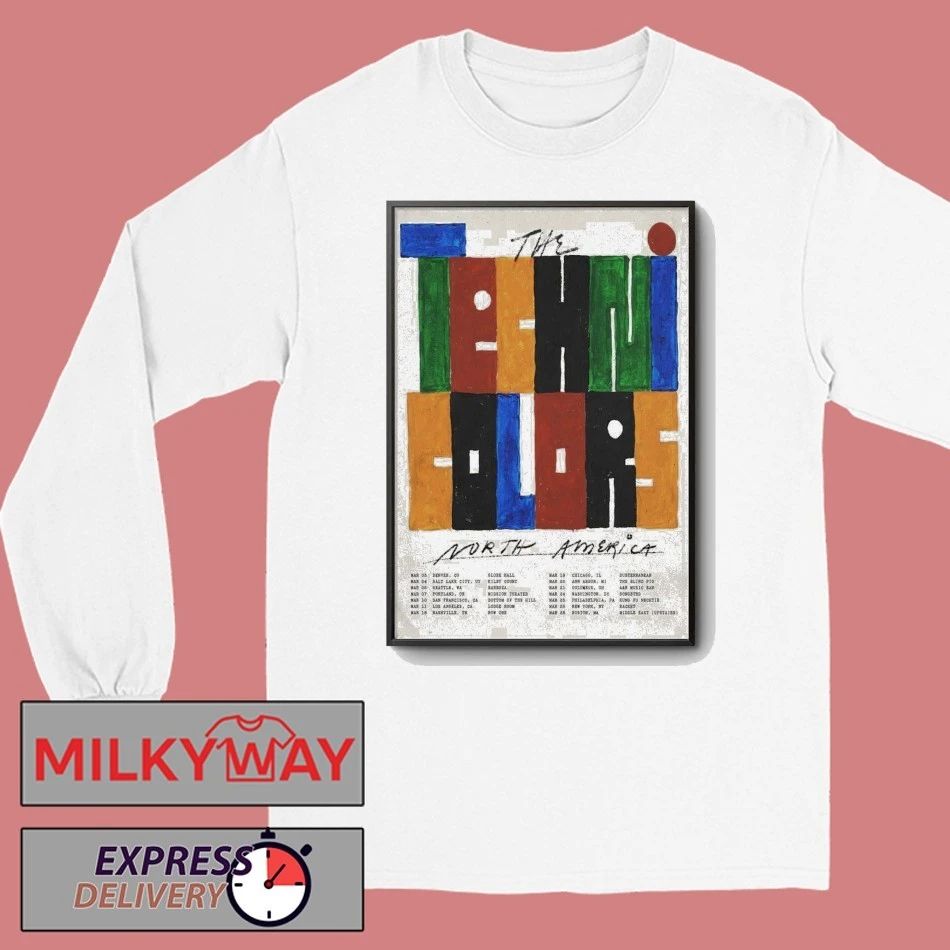 The Technicolors Poster Tour North America 2026 shirt