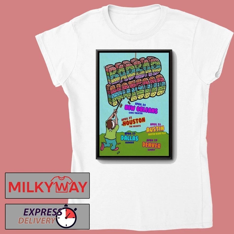 BadBadNotGood Tour US April 2026 Poster shirt
