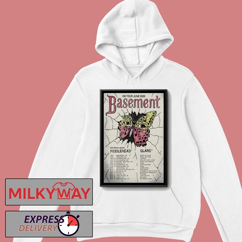 Basement Tour June 2026 Poster shirt